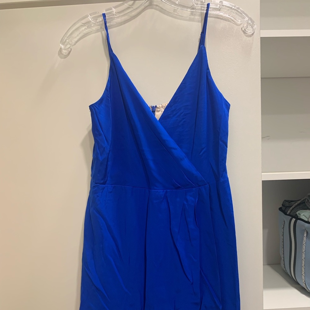 Blue cocktail dress!